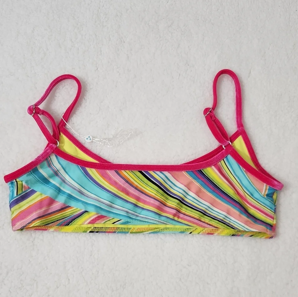 New!Frankie's Bikinis‎ Dallas Shine Bralette Bikini Top
